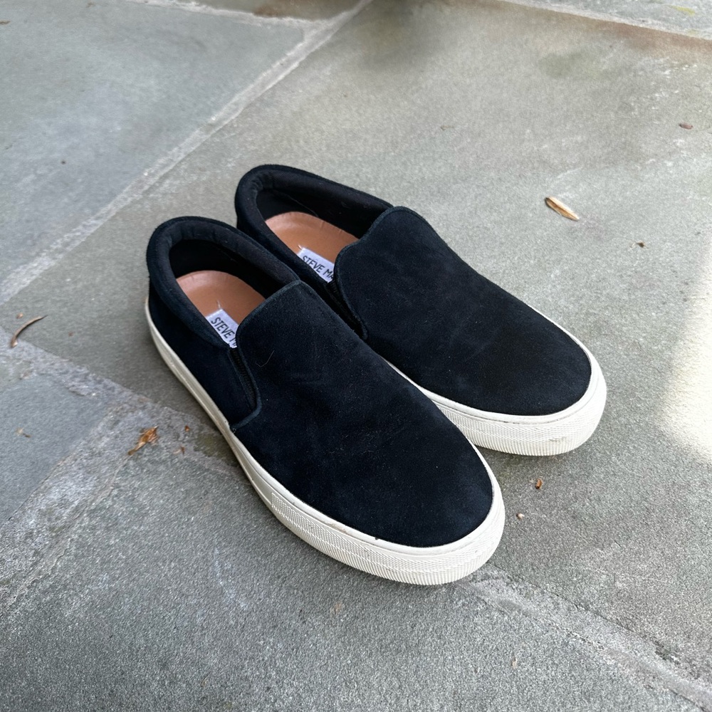 Black Steve Madden Slide Sneaker